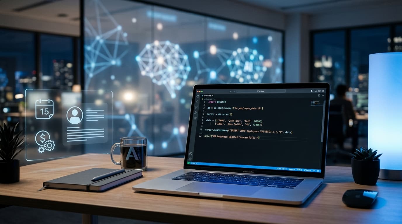 SQLite 驅動的人力資源營運腳本：中小企業 AI 自動化 HR 管理指南