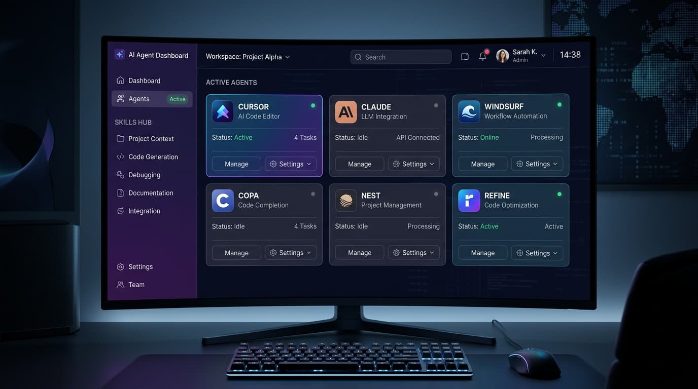 AI 開發環境技能整合工具推薦：Mentalok Skills Manager，一站式管理 AI Agent 技能