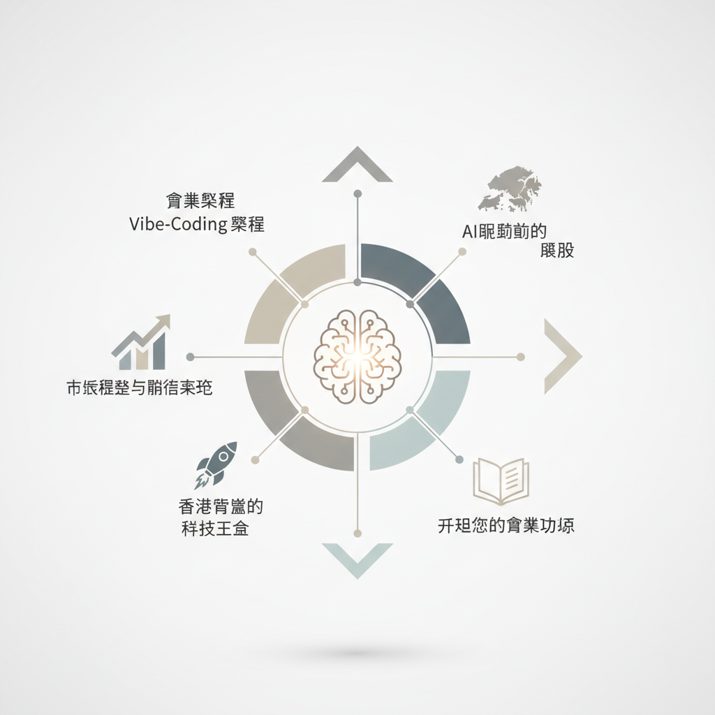 探索創業課程、Vibe-Coding 及 Tech Startup 課程,助您在香港蓬勃的科技生態中成功創業。學習AI驅動的開發,掌握市場趨勢與融資策略,立即開啟您的創業之旅。