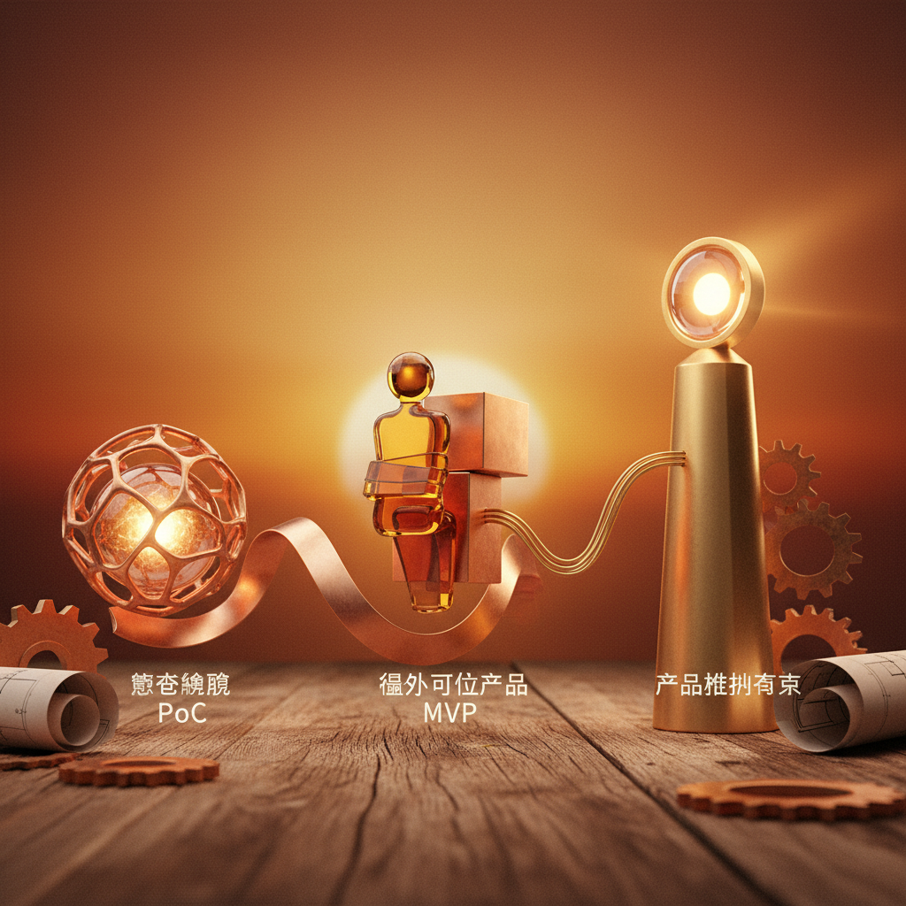從零到英雄：概念驗證 PoC、MVP 到產品推向市場全攻略