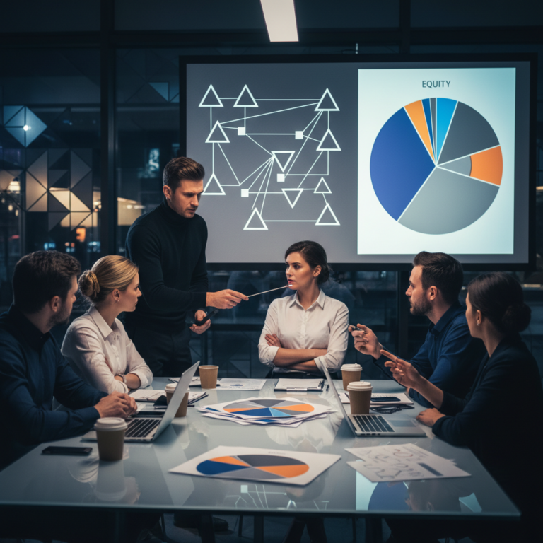 創始團隊組成與股權結構規劃：打造穩健初創基石